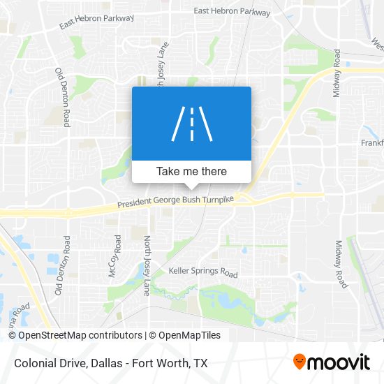 Mapa de Colonial Drive