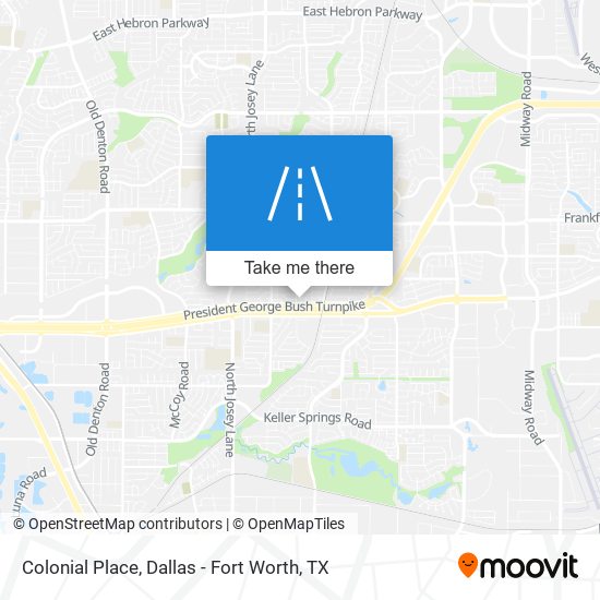 Colonial Place map