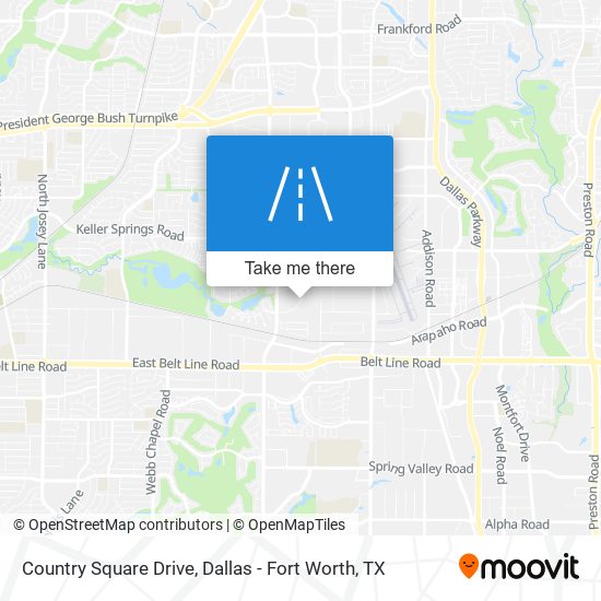 Country Square Drive map