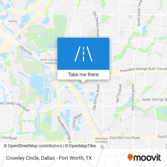 Crowley Circle map