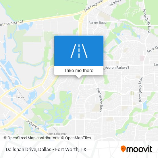 Mapa de Dallshan Drive