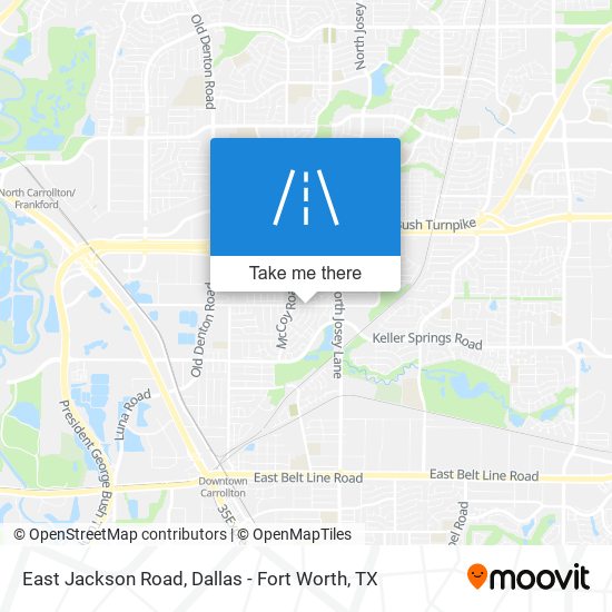 East Jackson Road map
