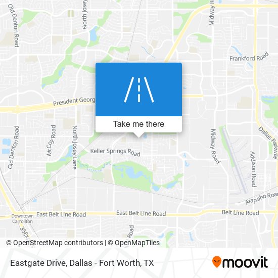 Mapa de Eastgate Drive