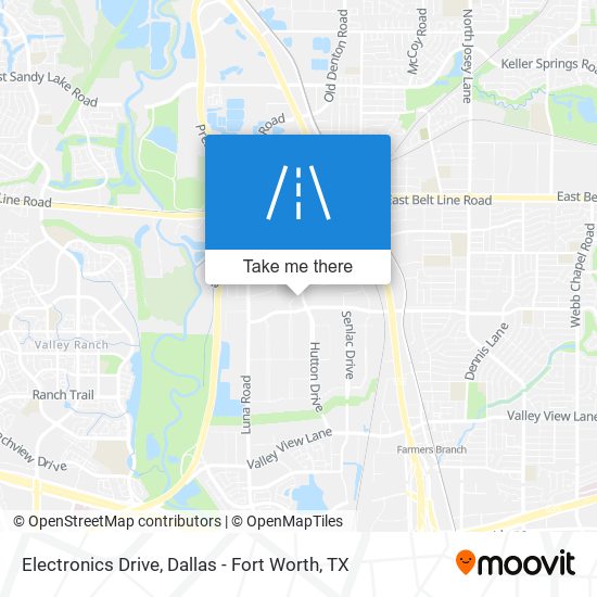 Mapa de Electronics Drive