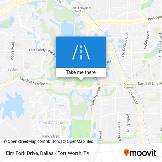 Mapa de Elm Fork Drive