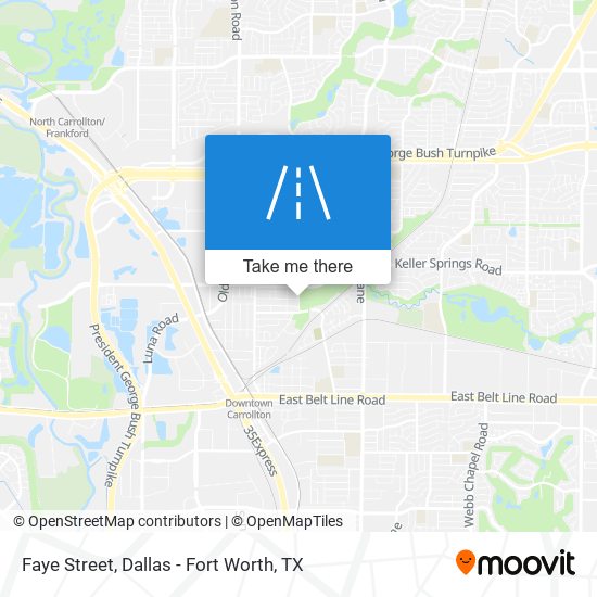 Mapa de Faye Street