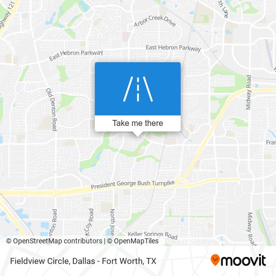 Fieldview Circle map