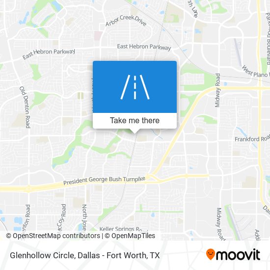 Glenhollow Circle map