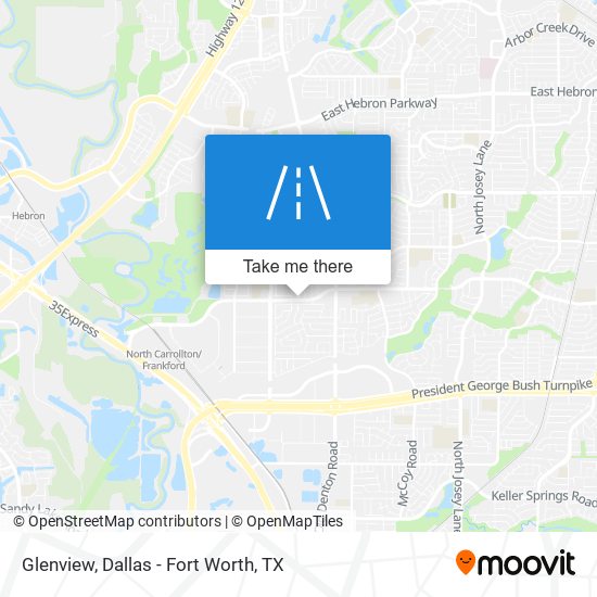 Mapa de Glenview