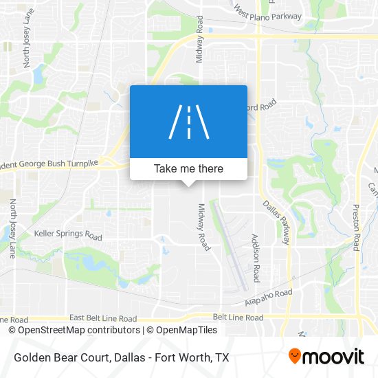 Mapa de Golden Bear Court