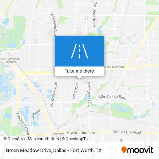 Green Meadow Drive map