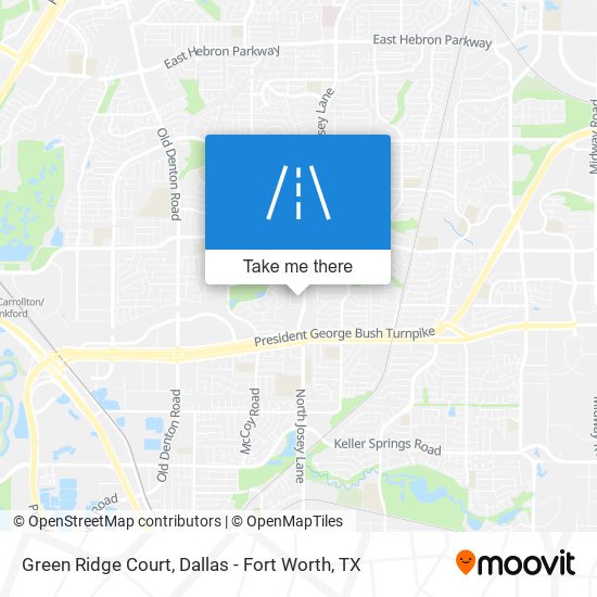 Green Ridge Court map