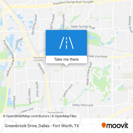 Greenbrook Drive map
