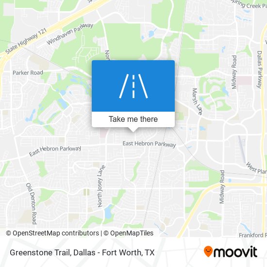Greenstone Trail map