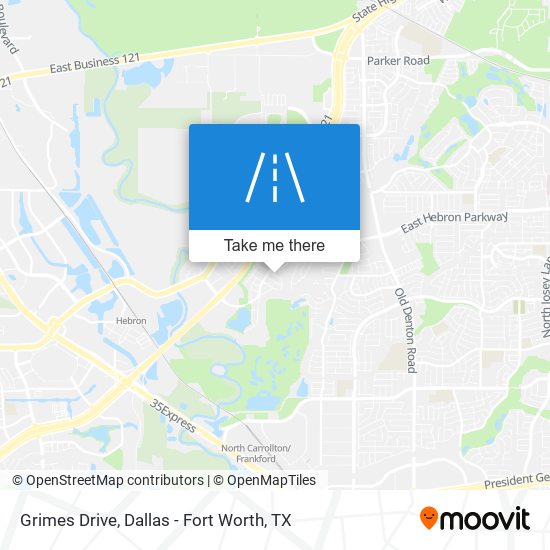 Mapa de Grimes Drive