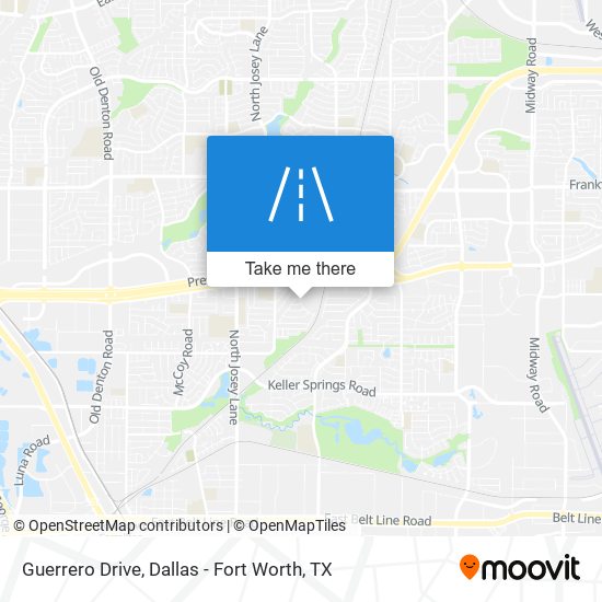 Guerrero Drive map