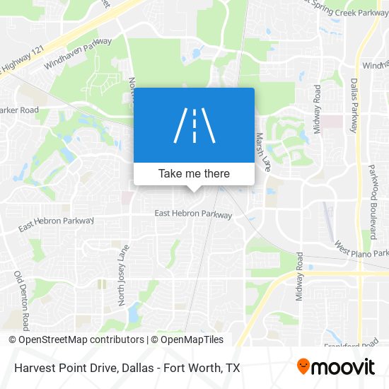 Mapa de Harvest Point Drive