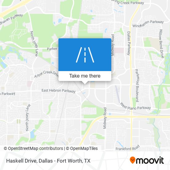 Haskell Drive map