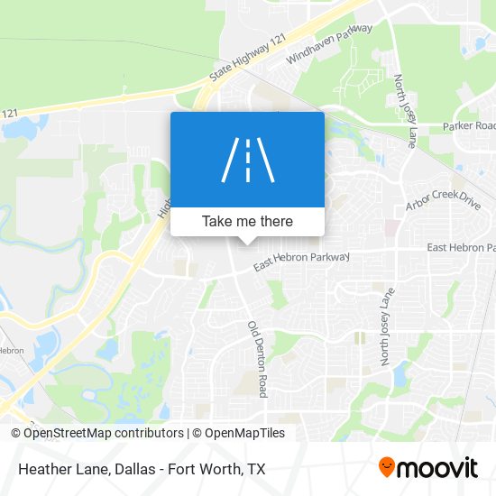 Mapa de Heather Lane