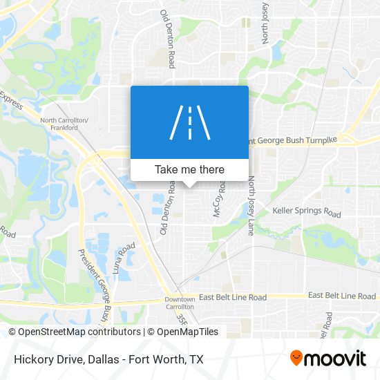 Mapa de Hickory Drive