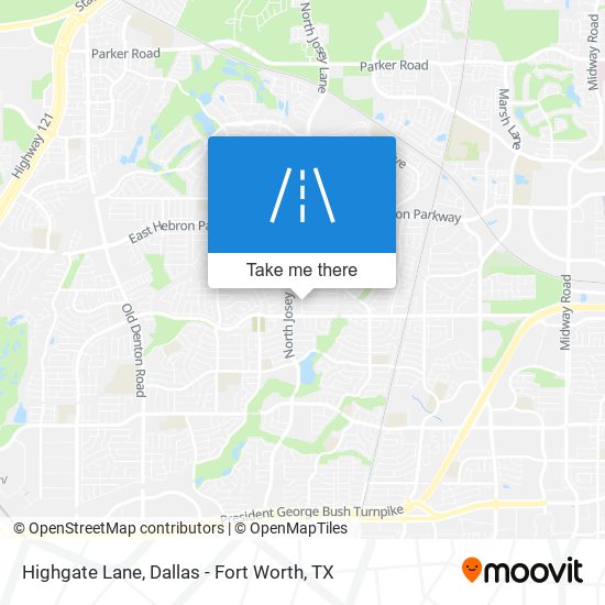 Mapa de Highgate Lane