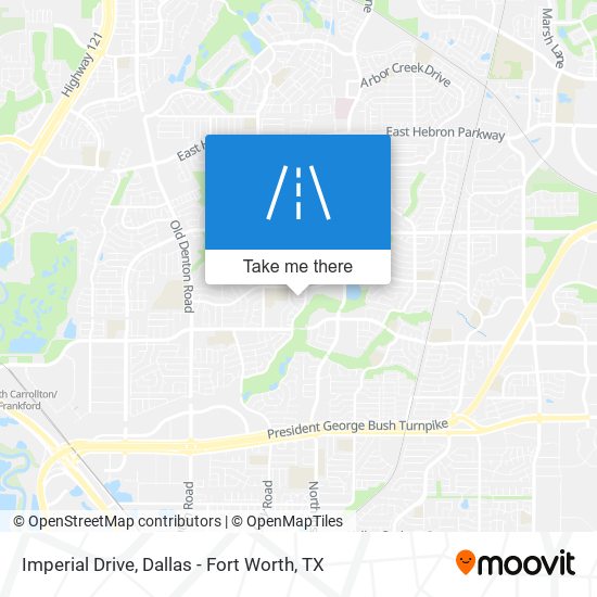 Imperial Drive map
