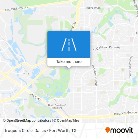 Iroquois Circle map