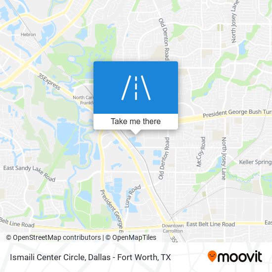 Ismaili Center Circle map