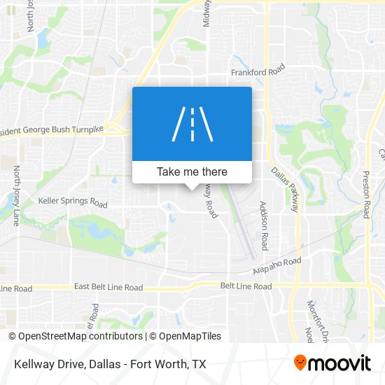 Kellway Drive map