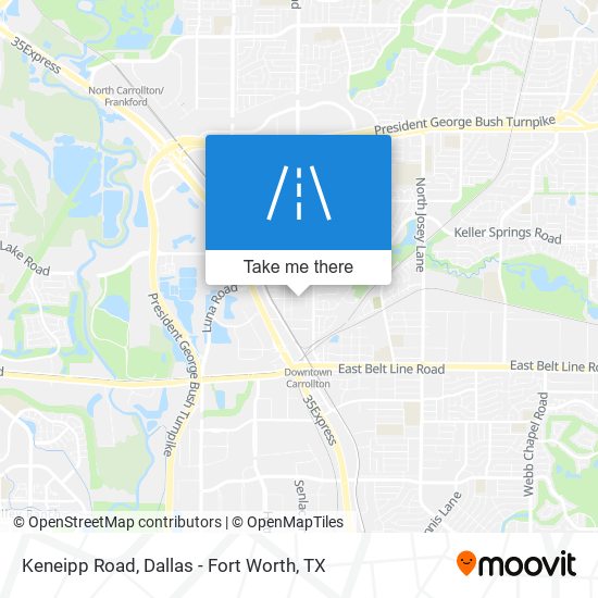 Mapa de Keneipp Road