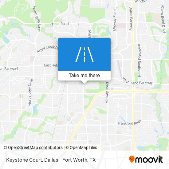 Keystone Court map