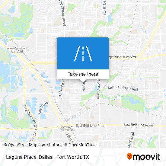 Mapa de Laguna Place