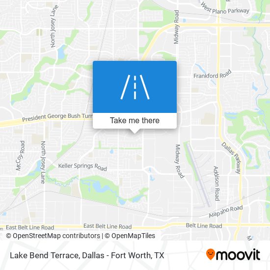 Mapa de Lake Bend Terrace