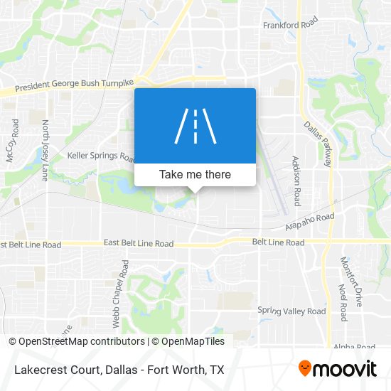 Lakecrest Court map