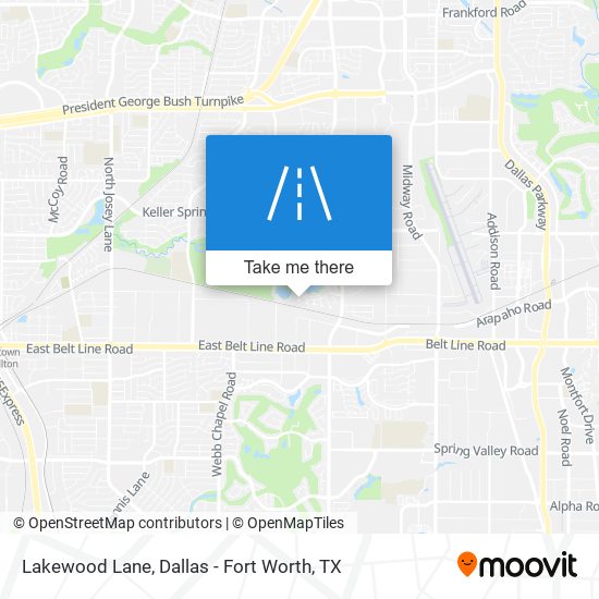 Mapa de Lakewood Lane