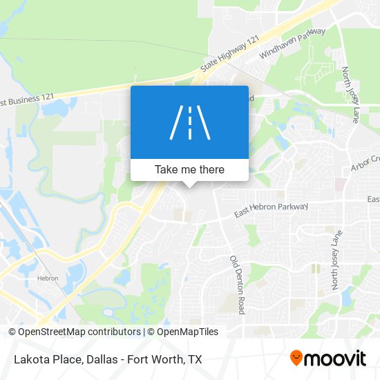 Mapa de Lakota Place