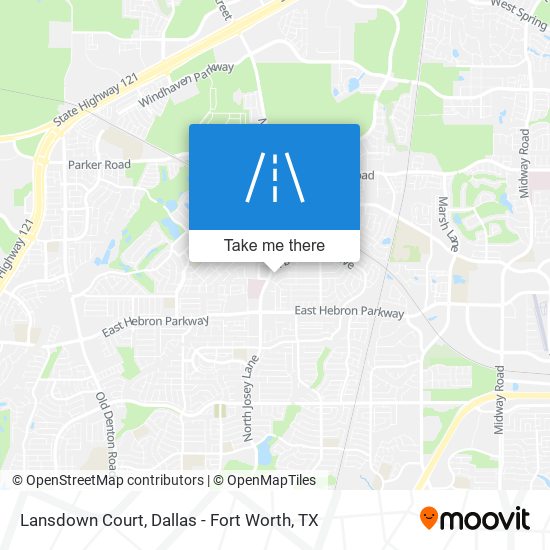 Lansdown Court map