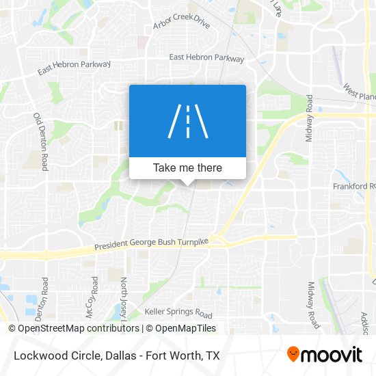 Lockwood Circle map