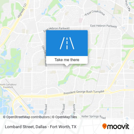 Lombard Street map
