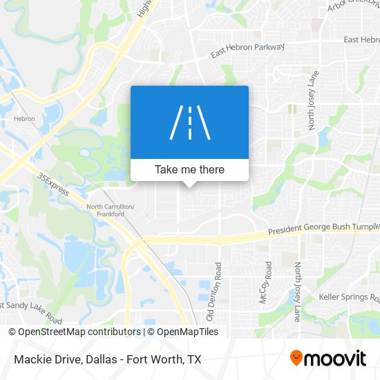 Mapa de Mackie Drive