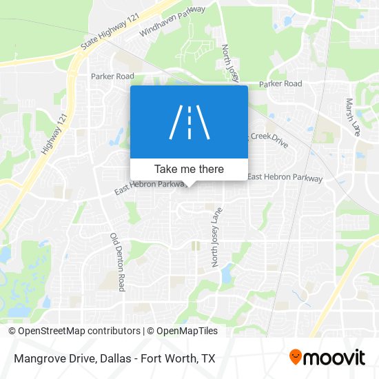 Mangrove Drive map