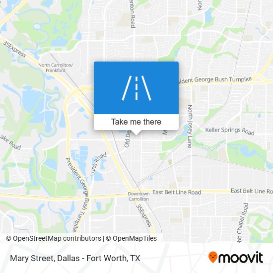 Mary Street map