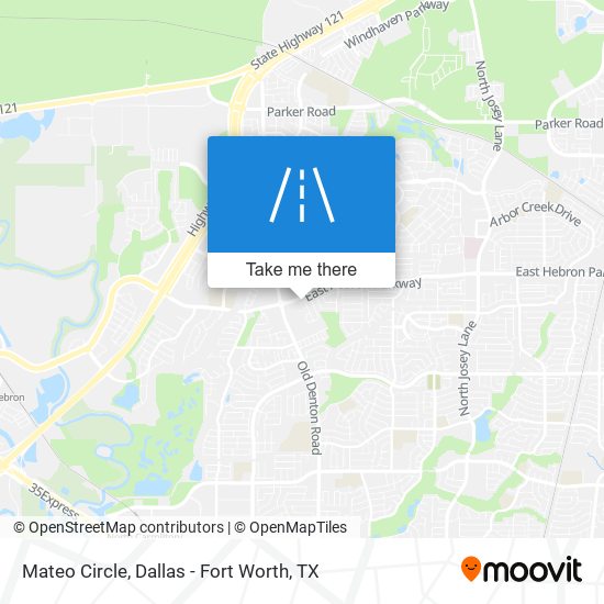 Mapa de Mateo Circle