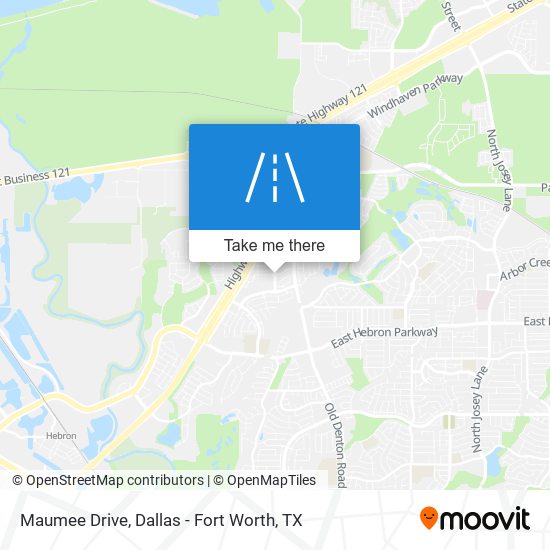 Maumee Drive map