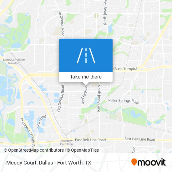 Mccoy Court map