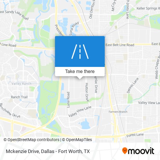 Mckenzie Drive map