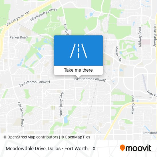 Meadowdale Drive map