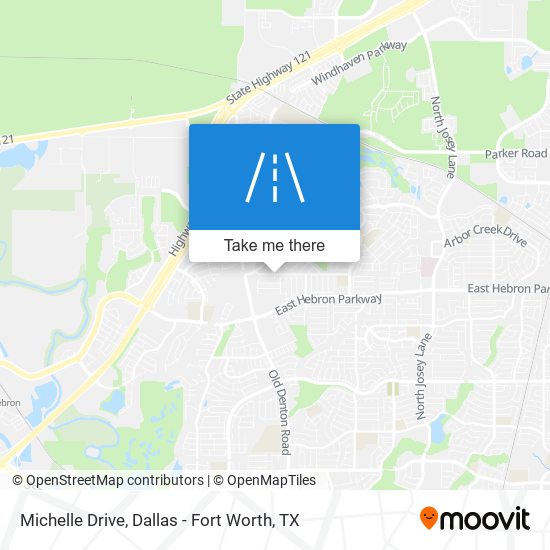 Michelle Drive map