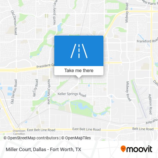 Mapa de Miller Court