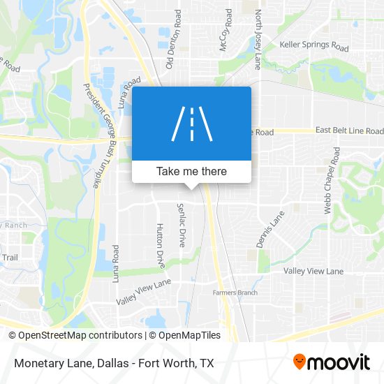 Mapa de Monetary Lane